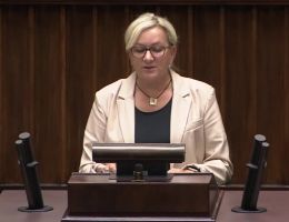 Posłanka Józefa Szczurek-Żelazko - Oświadczenie z dnia 11 października 2024 roku.