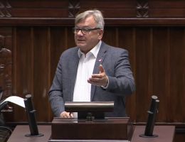 Poseł Artur Jarosław Łącki - Wystąpienie z dnia 16 października 2024 roku.