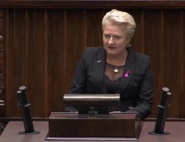 Posłanka Bożena Lisowska - Wystąpienie z dnia 16 października 2024 roku.