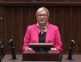 Posłanka Józefa Szczurek-Żelazko - Wystąpienie z dnia 18 października 2024 roku.