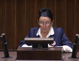 Posłanka Alicja Chybicka - Oświadczenie z dnia 18 października 2024 roku.
