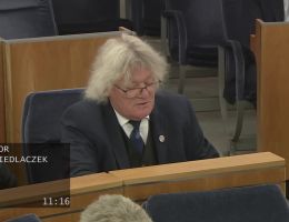 Senator Tadeusz Jarmuziewicz - Wystąpienie z dnia 06 listopada 2024 roku.