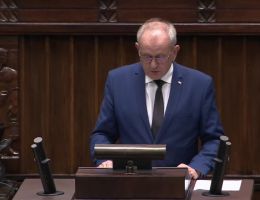 Poseł Fryderyk Sylwester Kapinos - Oświadczenie z dnia 06 listopada 2024 roku.