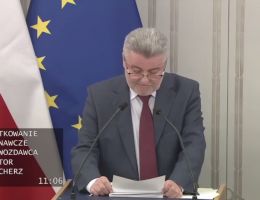 Senator Janusz Pęcherz - Wystąpienie z dnia 07 listopada 2024 roku.