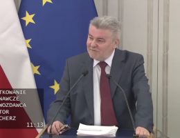 Senator Janusz Pęcherz - Wystąpienie z dnia 07 listopada 2024 roku.