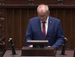 Poseł Fryderyk Sylwester Kapinos - Oświadczenie z dnia 07 listopada 2024 roku.