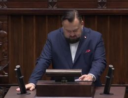 Poseł Dominik Jaśkowiec - Wystąpienie z dnia 08 listopada 2024 roku.