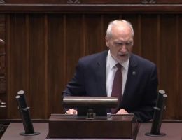 Poseł Antoni Macierewicz - Oświadczenie z dnia 08 listopada 2024 roku.