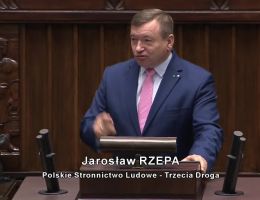 Poseł Jarosław Rzepa - Wystąpienie z dnia 19 listopada 2024 roku.