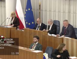 Senator Agnieszka Gorgoń-Komor - Wystąpienie z dnia 20 listopada 2024 roku.