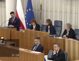 Senator Janusz Pęcherz - Wystąpienie z dnia 20 listopada 2024 roku.