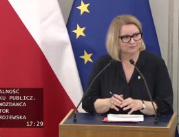 Senator Barbara Zdrojewska - Wystąpienie z dnia 20 listopada 2024 roku.
