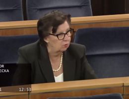 Senator Ewa Matecka - Wystąpienie z dnia 21 listopada 2024 roku.