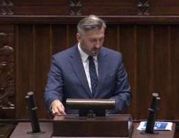 Poseł Waldemar Sługocki - Wystąpienie z dnia 21 listopada 2024 roku.