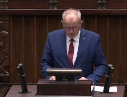 Poseł Fryderyk Sylwester Kapinos - Oświadczenie z dnia 21 listopada 2024 roku.