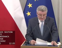 Senator Janusz Pęcherz - Wystąpienie z dnia 22 listopada 2024 roku.