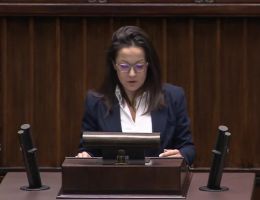 Posłanka Alicja Łepkowska-Gołaś - Wystąpienie z dnia 22 listopada 2024 roku.