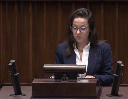 Posłanka Alicja Łepkowska-Gołaś - Wystąpienie z dnia 22 listopada 2024 roku.