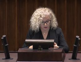 Posłanka Katarzyna Kotula - Wystąpienie z dnia 27 listopada 2024 roku.