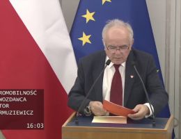 Senator Tadeusz Jarmuziewicz - Wystąpienie z dnia 04 grudnia 2024 roku.