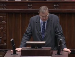 Poseł Szymon Giżyński - Oświadczenie z dnia 05 grudnia 2024 roku.