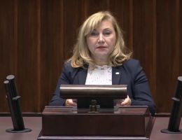 Posłanka Elżbieta Duda - Wystąpienie z dnia 18 grudnia 2024 roku.