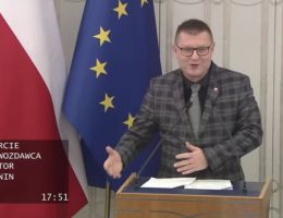 Senator Artur Dunin - Wystąpienie z dnia 18 grudnia 2024 roku.