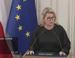 Senator Agnieszka Gorgoń-Komor - Wystąpienie z dnia 18 grudnia 2024 roku.