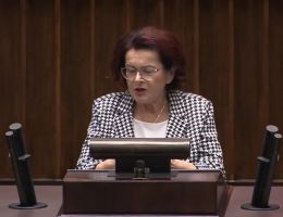 Posłanka Maria Kurowska - Oświadczenie z dnia 19 grudnia 2024 roku.