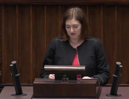 Posłanka Anna Gembicka - Wystąpienie z dnia 08 stycznia 2025 roku.