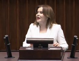 Posłanka Anna Krupka - Wystąpienie z dnia 08 stycznia 2025 roku.