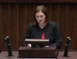 Posłanka Anna Gembicka - Wystąpienie z dnia 08 stycznia 2025 roku.