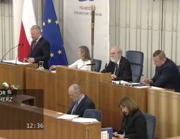Senator Janusz Pęcherz - Wystąpienie z dnia 08 stycznia 2025 roku.