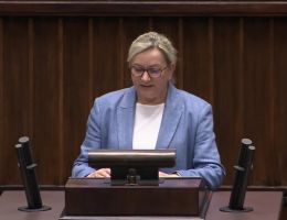 Posłanka Józefa Szczurek-Żelazko - Wystąpienie z dnia 09 stycznia 2025 roku.