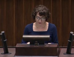 Posłanka Daria Gosek-Popiołek - Wystąpienie z dnia 09 stycznia 2025 roku.