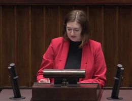 Posłanka Anna Gembicka - Wystąpienie z dnia 09 stycznia 2025 roku.