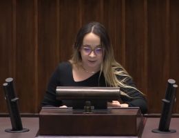 Posłanka Marcelina Zawisza - Wystąpienie z dnia 09 stycznia 2025 roku.