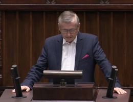 Poseł Tadeusz Tomaszewski - Wystąpienie z dnia 10 stycznia 2025 roku.