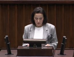 Posłanka Alicja Łepkowska-Gołaś - Oświadczenie z dnia 10 stycznia 2025 roku.