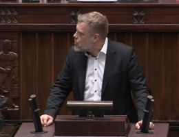 Poseł Adrian Zandberg - Wystąpienie z dnia 22 stycznia 2025 roku.