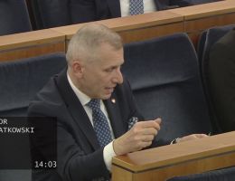 Senator Krzysztof Kwiatkowski - Wystąpienie z dnia 22 stycznia 2025 roku.