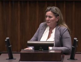 Posłanka Katarzyna Czochara - Wystąpienie z dnia 22 stycznia 2025 roku.