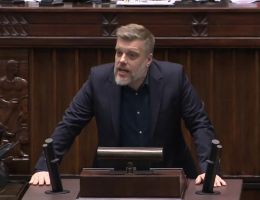 Poseł Adrian Zandberg - Wystąpienie z dnia 24 stycznia 2025 roku.