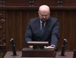 Poseł Bartłomiej Pejo - Wystąpienie z dnia 24 stycznia 2025 roku.