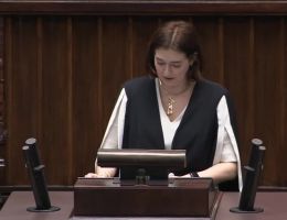 Posłanka Anna Gembicka - Wystąpienie z dnia 20 lutego 2025 roku.