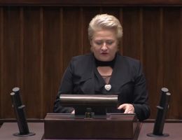 Posłanka Bożena Lisowska - Oświadczenie z dnia 20 lutego 2025 roku.