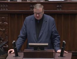 Poseł Szymon Giżyński - Oświadczenie z dnia 21 lutego 2025 roku.