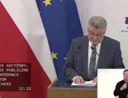 Senator Janusz Pęcherz - Wystąpienie z dnia 27 lutego 2025 roku.