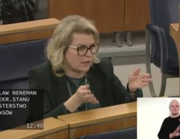 Senator Agnieszka Gorgoń-Komor - Wystąpienie z dnia 27 lutego 2025 roku.