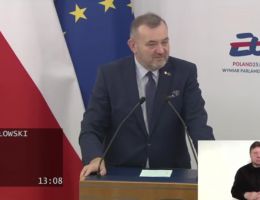 Senator Stanisław Gawłowski - Wystąpienie z dnia 27 lutego 2025 roku.